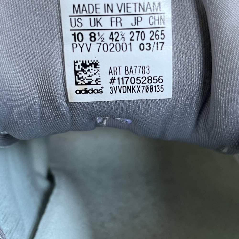 Adidas Women's Response Boost LT Grey Sun Glow Running Shoes Sneakers Sz. 10 - Picture 9 of 9